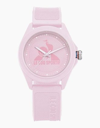 Le Coq Sportif Mens Pink Quartz 36mm Digital Watch - Size: ONE size