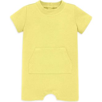 primary Baby Sweatshort Shortie in Buttercup at Nordstrom, Size 12-18M