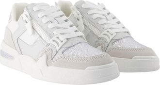 Giuseppe Zanotti Womens Gz Ghost Sneaker White Calfskin