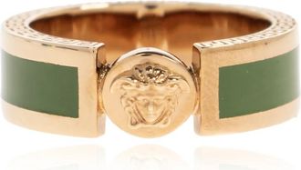 Versace Icon Ring - Dames - Ringen - Groen - 56 MM - Accessoires