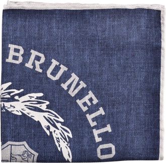 Brunello Cucinelli Hombre, Accesorios, Azul, Talla: ONE Size