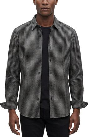 Theory Irving Gingham Shirt