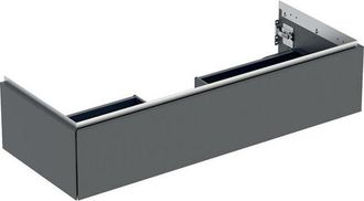 Keramag Keramag - Geberit One Mueble Bajo Lavabo, 1 Caj&oacute;n, 118.4x26,6x47cm
