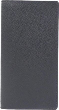 Louis Vuitton Taiga Boreal Leather Long Bill Wallet (Bi-Fold) (Pre-Owned)