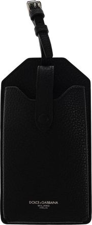 Dolce & Gabbana Etui voor brillen van kalfsleer - Heren - Sleutelhangers & Tashangers - Zwart - ONE Size - Leer - Accessoires