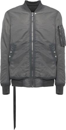 Rick Owens Classic Flight Bomberjack - Heren - Jassen - Grijs - Maat: S Nylon