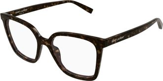 Saint Laurent SL 910 Optisch Montuur - unisex - Brillen - Bruin - 53 MM - Accessoires