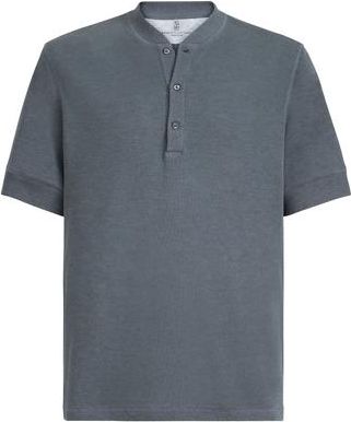 Brunello Cucinelli Cotton jersey T-shirt in Grey at Nordstrom, Size Xxx-Large Eu