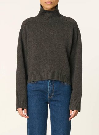 Vanessa Bruno Ballerine Turtleneck Sweater In Anthracite