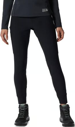 Mountain Hardwear Winter Journey Tights Women Black Skinny Leg Active ERK1837