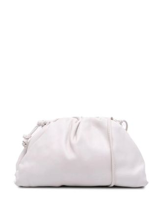 Bottega Veneta 2012-2025 Lambskin The Mini Pouch crossbody bag - women - Lambskin - One Size - White