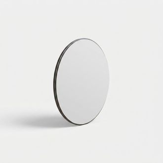 Emob Espejo De Pared Redondo De Mdf Ozze
