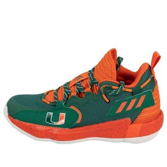 adidas Dame 7 EXTPLY University of Miami GX3456