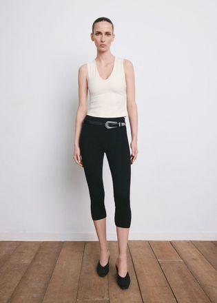 Mango Top avvitato scollo a V grezzo - Donna - XXS - MANGO