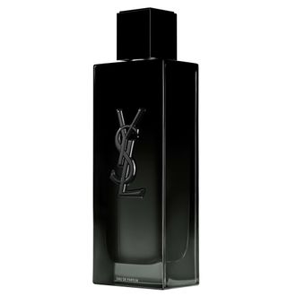 Saint Laurent Mens MYSLF Eau de Parfum 150 ml, Refillable Woody Floral for Men - Black - One Size