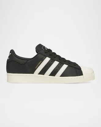 adidas x Willy Chavarria Men & apos;s Superstar Leather Low-Top Sneakers