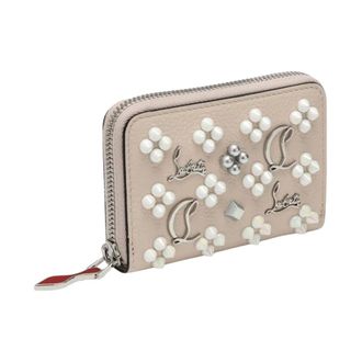 Christian Louboutin Wallets & Cardholders, female, Beige, Size: ONE SIZE Panettone Coin Purse