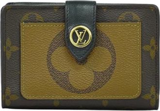 Louis Vuitton Pre-owned Wallets, female, Brown, Size: ONE SIZE Pre-owned Vintage Canvas Wallet