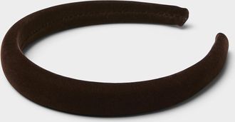 Simons Womens Soft velvet padded headband
