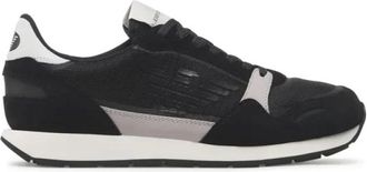 Emporio Armani Array Large Schoenen - Heren - Sneakers - Blauw - 41 EU - Schoenen