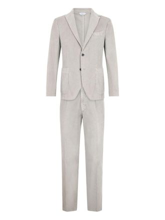 Boglioli Cotton Single Breasted Suit