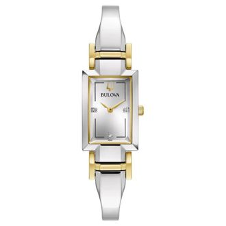 Bulova Classic Silver-tone Dial Ladies Watch 98P229