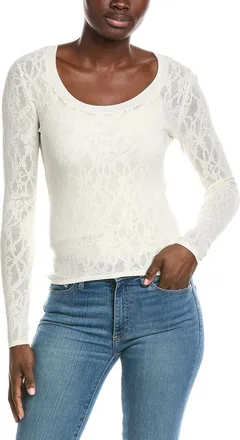 Z Supply Z Supply Tibi Scoop Mesh Sweater