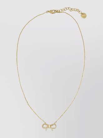 Ferragamo glass pendant necklace