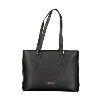 Valentino Tote Bags, female, Black, Size: ONE SIZE 2-Handle Shoulder Bag