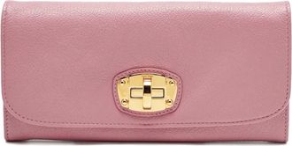 Miu Miu Portafoglio lungo - Rosa