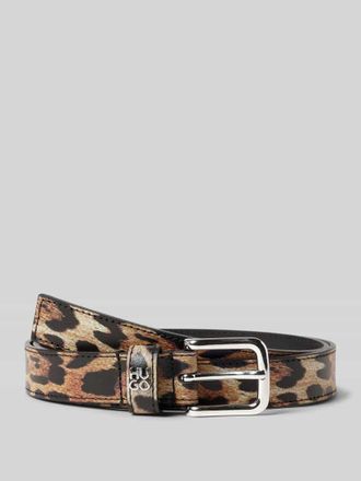 HUGO BOSS Gürtel aus Rindsleder Modell TINA_HU-GO-LEO in Beige, Größe 100