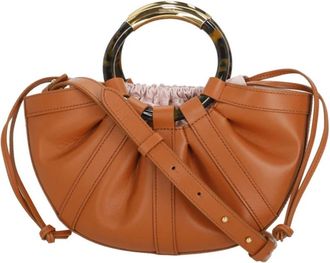 Coccinelle Tassen, Dames, Oranje, ONE Size, Leer, Shell Medium