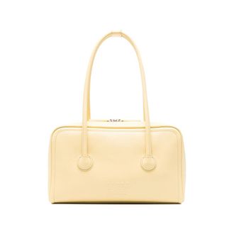 Margesherwood Logo-embossed Leather Tote Bag
