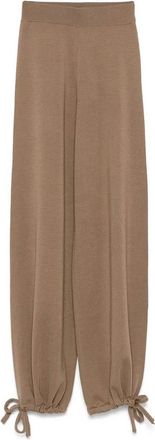 Max Mara Nigeria Knitted Trouser Hazelnut Brown