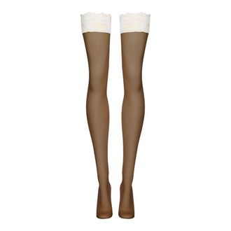 Wolford Nude 8 Lace Stay-Up