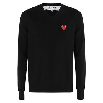 Comme Des Gar&ccedil;ons Heren, Truien, Zwart, Maat: XL Wol