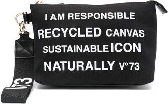 V&deg; 73 Beauty makeup bag - women - Polyester/Polyester/Cotton - One Size - Black