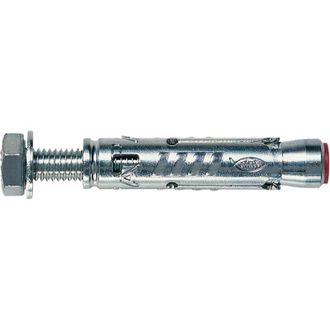 Fischer Tassello acciaio con vite ta m-s ta m12/s25 18 x 86 mm - m12 x 110