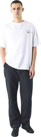 Pretty Green Heren Rising Schorpioen Crew Hals T-shirt (Wit)