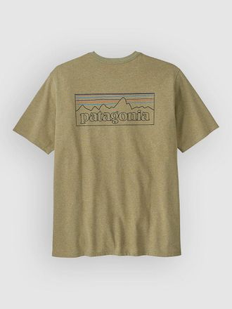 Patagonia P-6 Logo Responsibili T-Shirt gr&uuml;n