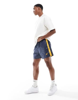 Nike Sportswear logo shorts in navy
