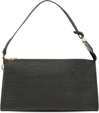 Louis Vuitton Pre-owned Shoulder Bags, female, Black, Size: ONE SIZE Pre-owned Vintage Shoulder Bag