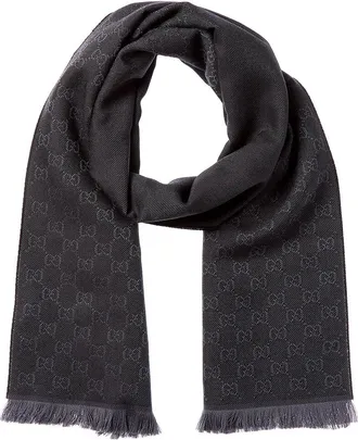Gucci Gg Wool Scarf