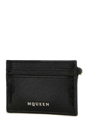 Alexander McQueen 8050631aaue 9769 Blackcaramelsilver Portafogli Wallet
