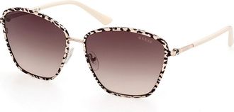 Guess GU7848 33F Womens Sunglasses Black Size 60