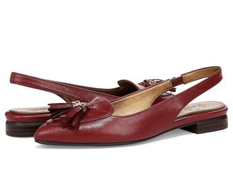 Naturalizer Juliana Slingbacks Womens Maryjane Shoes Cranberry Leather : 7.5 W (C)