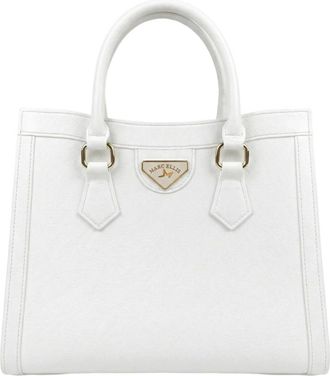 Marc Ellis Flat Lively M 26 - Dames - Tassen - Wit - Maat: ONE Size Zijde