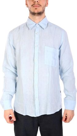HUGO BOSS Casual Shirt - Heren - Casual Overhemden - Blauw - XL - Overhemden