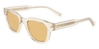 Lacoste L6023SRG 264 Mens Sunglasses Brown Size 49