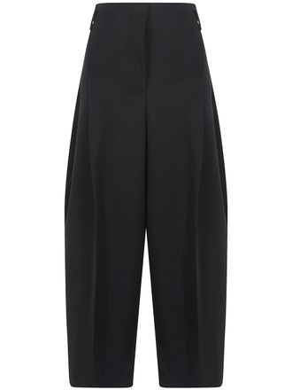Jacquemus Pants Wool Black Le Pantalon Miami